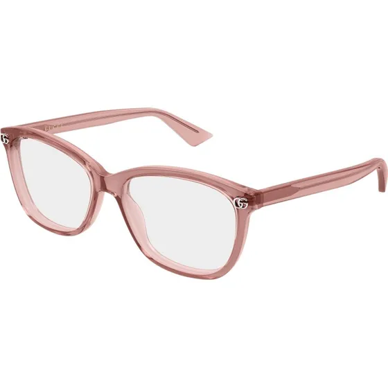 Gucci GG2113O 003 Montature da Vista Squadrate Rosa Trasparente