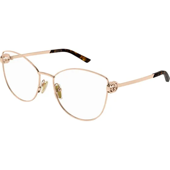 Gucci GG2049O 004 Occhiali da Vista Donna Farfalla Oro