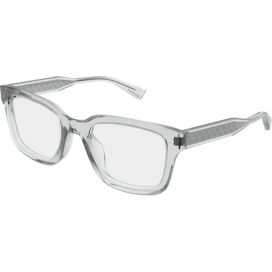 Gucci GG2071OL 005 Montatura da Vista Squadrata in Acetato Grigio