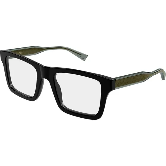 Gucci GG2070O 001 Montature da Vista Squadrate in Acetato Nero