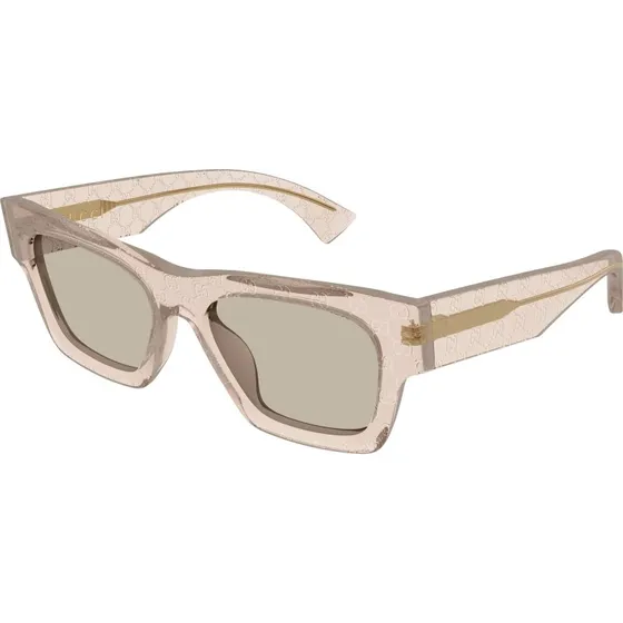 Gucci GG1835S 009 Occhiali da Sole Squadrati Marrone Donna