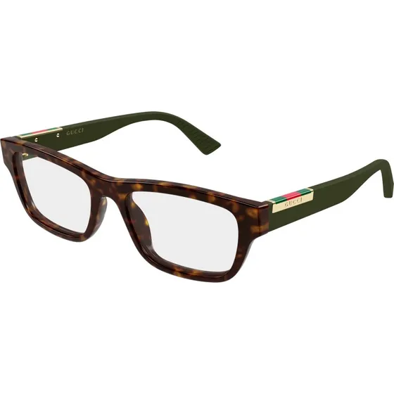 Gucci GG2091O 008 Occhiali da Vista Squadrati Havana