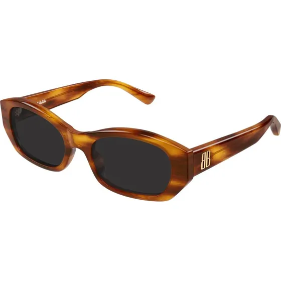 Balenciaga BB0476S 002 Occhiali da Sole Rotondi in Acetato