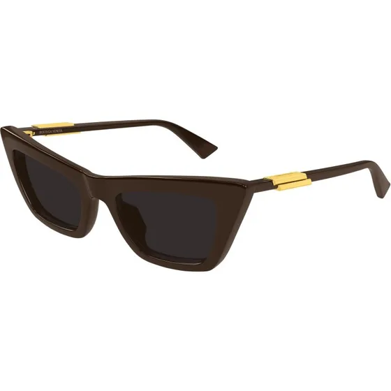 Bottega Veneta BV1446S 003 Occhiali da Sole Cat Eye Marrone