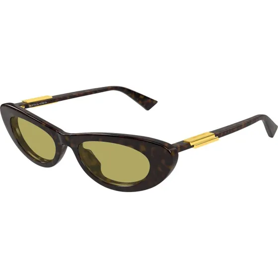 Bottega Veneta BV1447S 002 Occhiali da Sole Cat Eye Havana