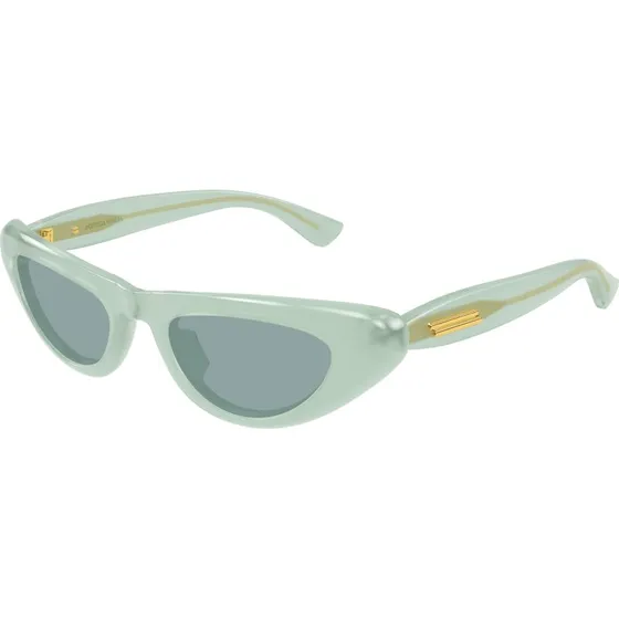 Bottega Veneta BV1450S 003 Occhiali da Sole Cat Eye Verde