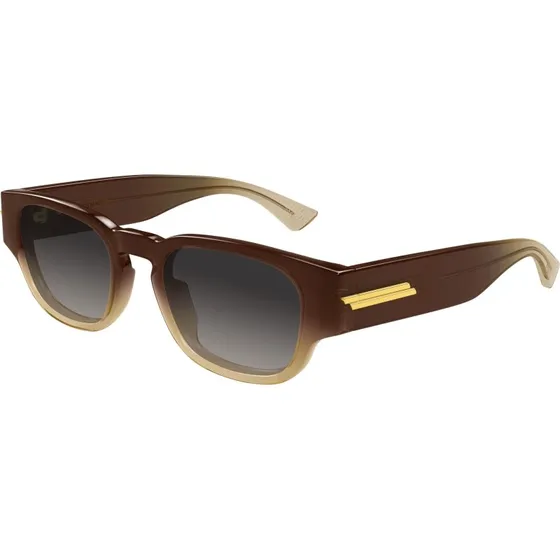 Bottega Veneta BV1460S 003 Occhiali da Sole Rotondi in Acetato
