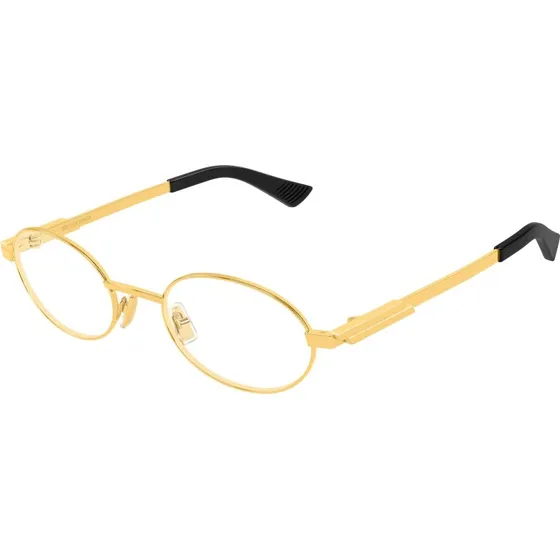 Bottega Veneta BV1470S 005 Occhiali da Sole Rotondi Oro