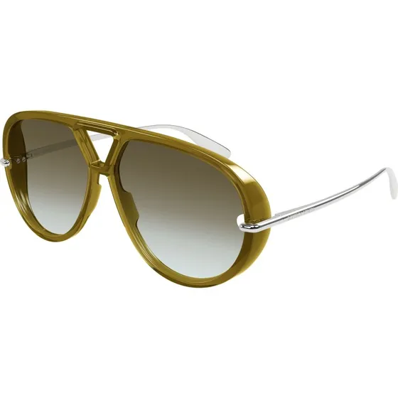 Bottega Veneta BV1274S 006 Occhiali da Sole Pilot Marrone