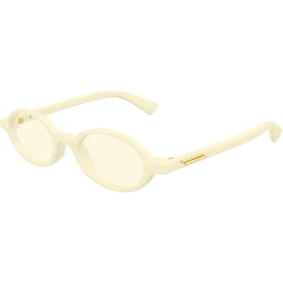 Bottega Veneta BV1388S 008 Occhiali da Sole Acetato Beige Rotondi