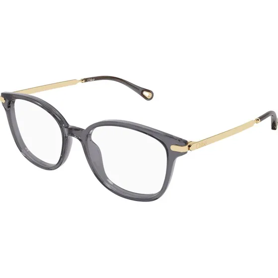 Chloé CH0359O Montatura Occhiali da Vista Squadrata Grigio Trasparente