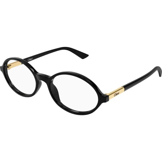 Chloé CH0367O Montature da Vista Rotonde in Acetato Nero