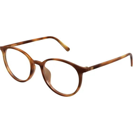 Valentino VG0041OK 002 Montatura Occhiali da Vista Rotonda Havana