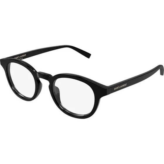 Saint Laurent SL 907 004 Montature da Vista Cat Eye Nero Trasparente