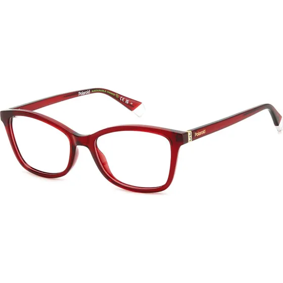Polaroid Donna PLD D505 LHF Montatura Squadrata Borgogna