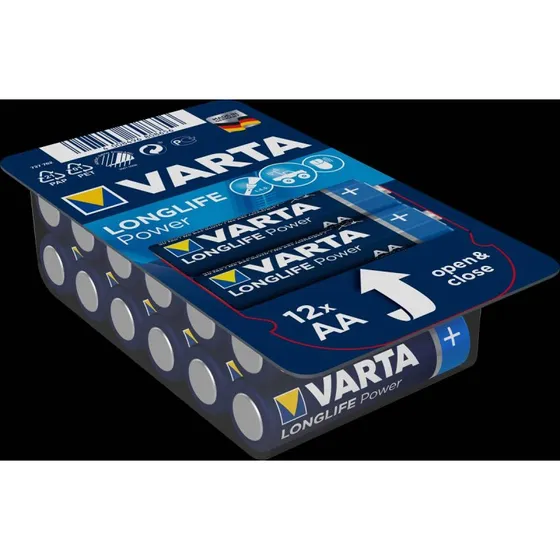 Varta Longlife Power AA 12 pezzi