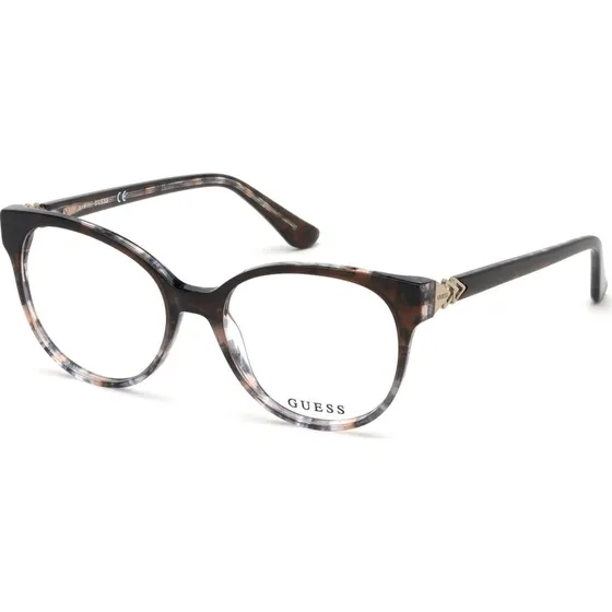 Guess GU2695 056 Montatura Occhiali da Vista Rotonda Havana