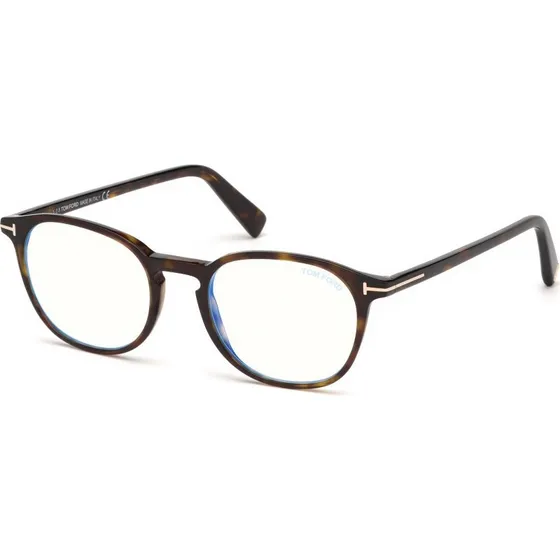 TOM FORD FT5583-B 052 Montature da Vista Geometriche Havana