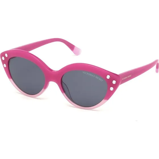 Victoria's Secret VS0009 Occhiali da Sole Rotondi Rosa e Grigio