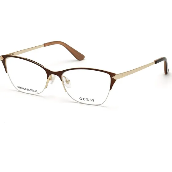Guess GU2777 049 Occhiali da Vista Donna Montatura Metallo Marrone