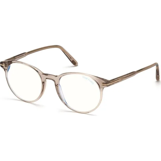 Tom Ford FT5695-B 045 Montature da Vista Rotonde Marroni