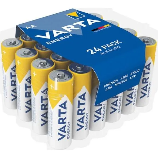 Varta Energy Batteria AA LR6 24 Pezzi