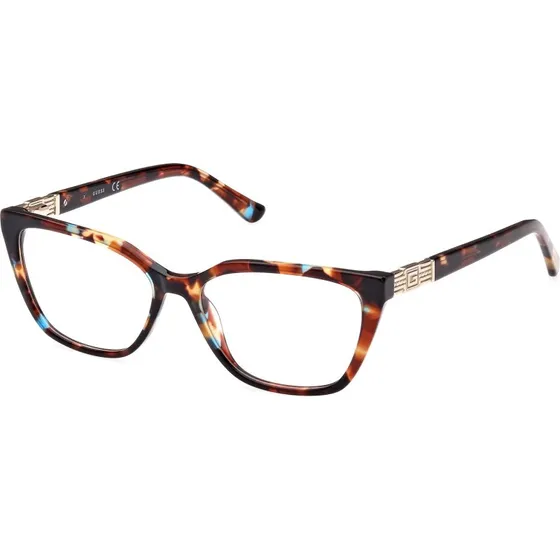 Guess GU2941 056 Montature da Vista Acetato Havana Squadrata