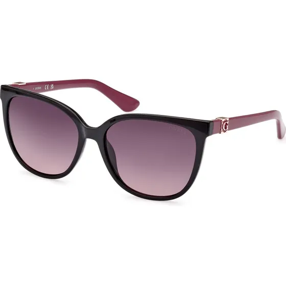 Guess GU7864 05B Occhiali da Sole Donna - Rotondi Nero Sfumati
