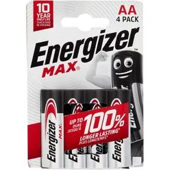 Energizer Max AA 1.5V 4pz - Alcalina