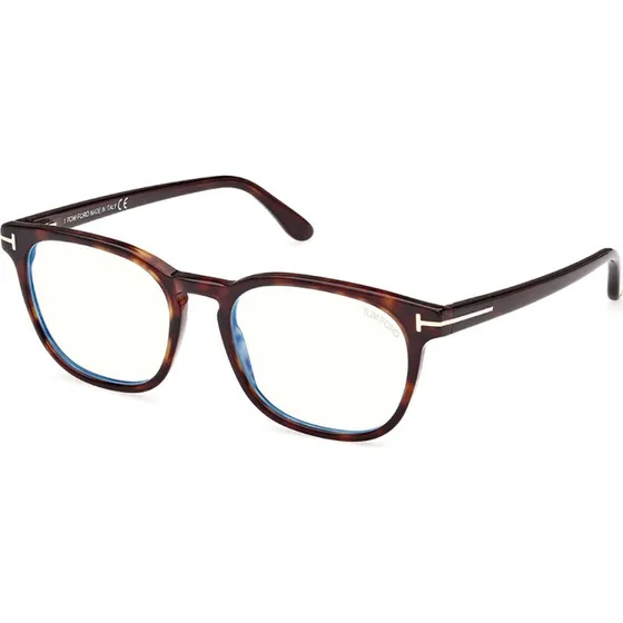 Tom Ford FT5868-B 052 Occhiali da Vista Quadrati Havana