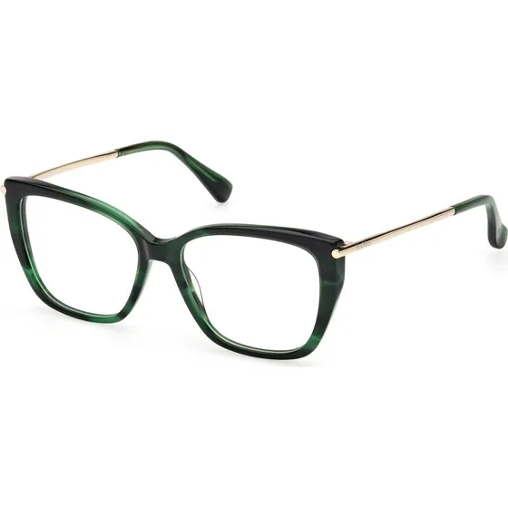 Max Mara MM5007 098 Occhiali da Vista Donna in Acetato Verde