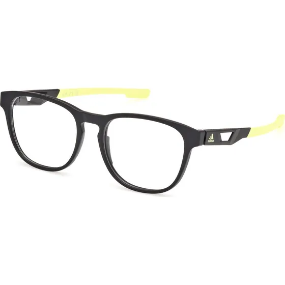 Adidas Sport SP5072 002 Montature da Vista Rotonde Nere