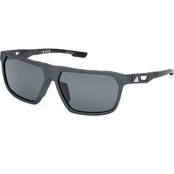 Adidas Sport SP0096 02D Occhiali da Sole Polarizzati Neri