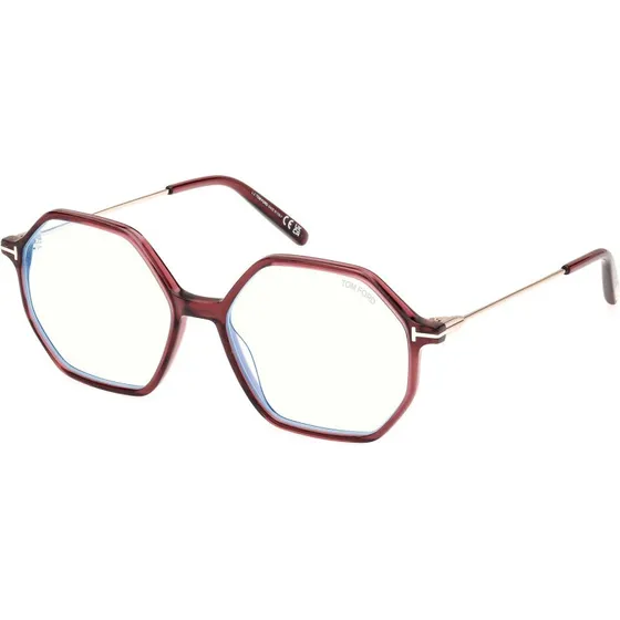 Tom Ford FT5952-B 069 Montatura Occhiali da Vista Bordeaux