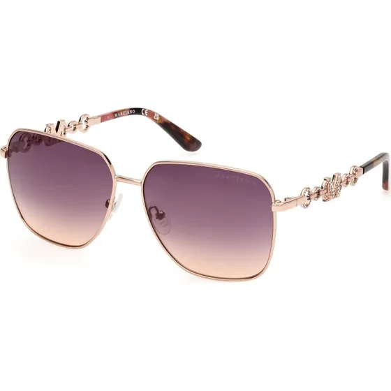 Guess by Marciano GM00004 28Z Occhiali da Sole Squadrati in Metallo