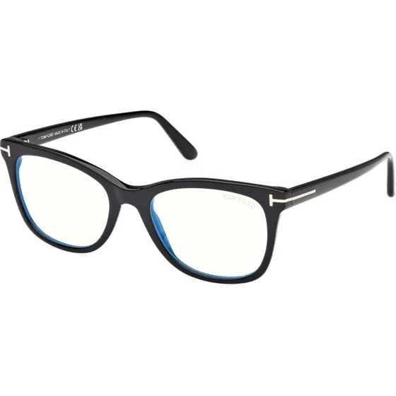 Tom Ford FT5986-B 001 Montatura Occhiali da Vista Donna Acetato Nero