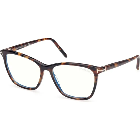 TOM FORD Donna FT5989-B 052 Montatura Vista Acetato Havana