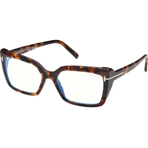 Tom Ford FT5991-B 052 Donna - Montatura Vista Acetato Havana