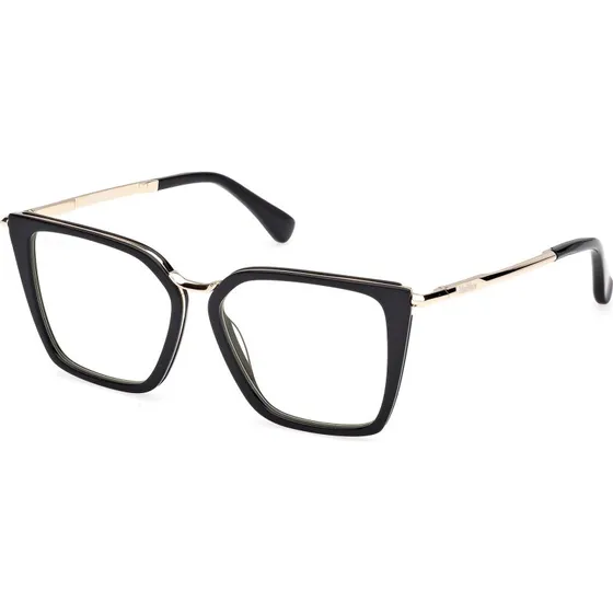 Max Mara MM5151-B Occhiali da Vista Cat Eye in Acetato Nero