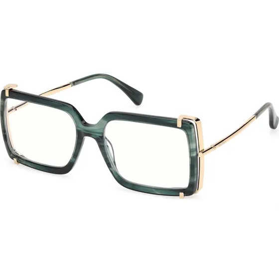 Max Mara Occhiali da Vista MM5155-B 098 Verde Squadrati