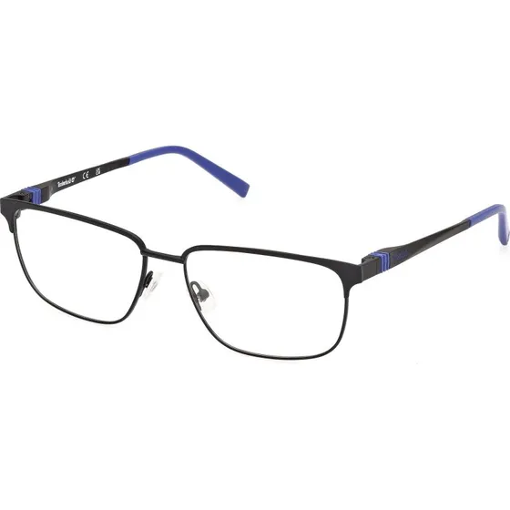Timberland Uomo TB50027 002 Montature da Vista Metallo Nero