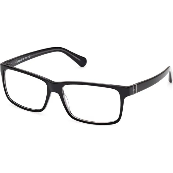 Timberland TB50035 001 Montatura da Vista Acetato Nero Squadrata