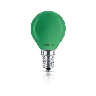 Philips Incandescent 15 W E14 Verde