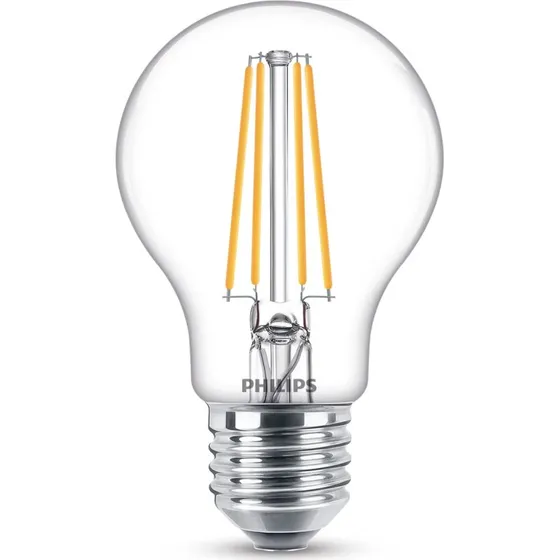 Philips Lampadina LED Filamento E27 7W 2700K 2 Pz