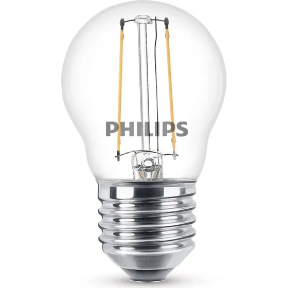Philips E27 2W 827 Lampadina LED Bianco Caldo