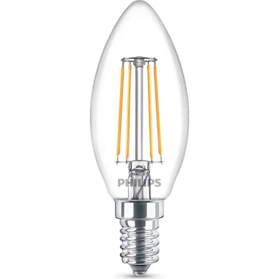 Philips Oliva e Lustre Lampada LED 4,3 W E14