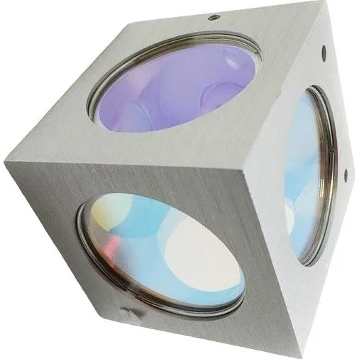 Applique in alluminio puro e vetro temperato G9