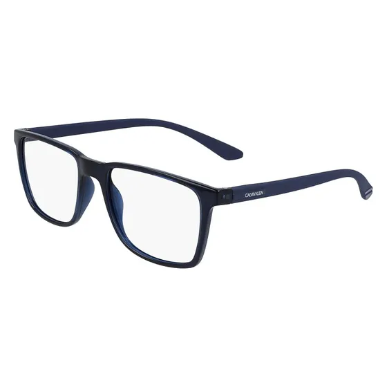 Calvin Klein CK19573N 405 Montatura da Vista Blu Squadrata