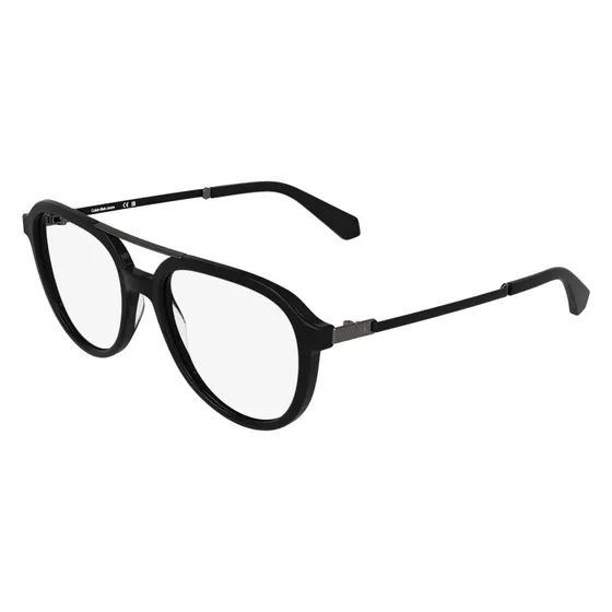 Calvin Klein CKJ26616 Montatura da Vista Rotonda in Acetato Nero