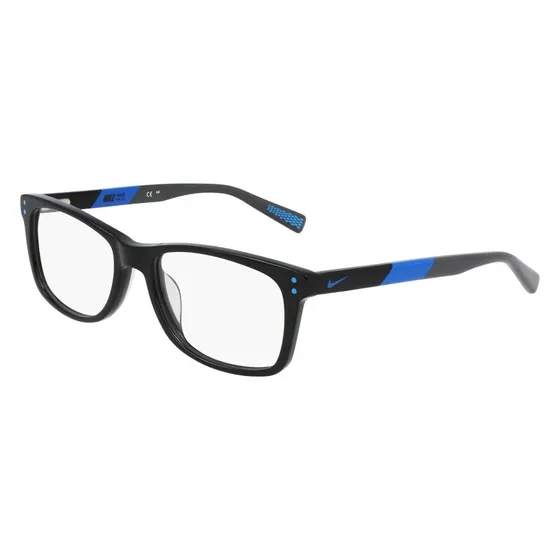 Nike 5538 013 Montatura Occhiali da Vista Bambino in Acetato Nero
